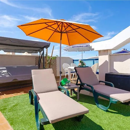 Penthouse Naomi With Two Terraces, Private Solarium, Sea View, Swimming Pool, With Underground Parking, Pets Allowed * Dehesa de Campoamor (Orihuela Costa)